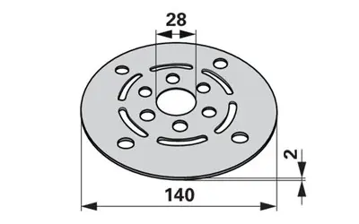 Kryt pohonu FELLA 172667 Autentický