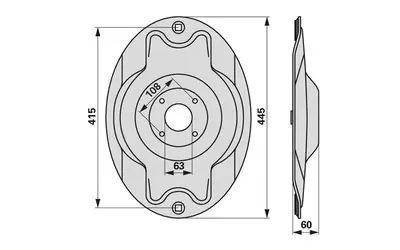Disk žací 136253 Akce